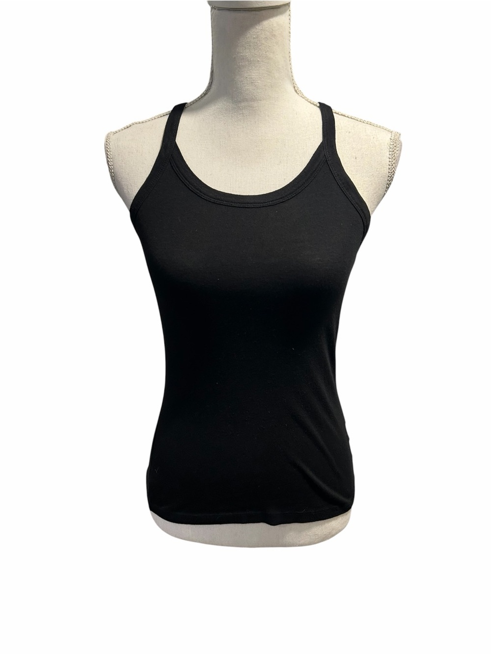 {Old Navy} Racerback Black Scoop Neck Top